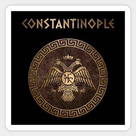 Constantinople Byzantine Empire Symbol - Macedon - Magnet | TeePublic Empire Symbol, Byzantine Empire, Flag Design