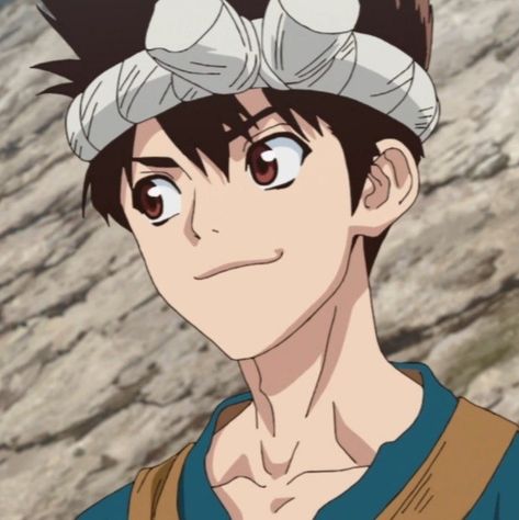 Icon anime Dr. Stone Chrome Chrome Dr Stone, Dr. Stone Chrome, Sci Fi Anime, Dr Stone, Good Character, Fruits Basket, Stone, Anime, Quick Saves