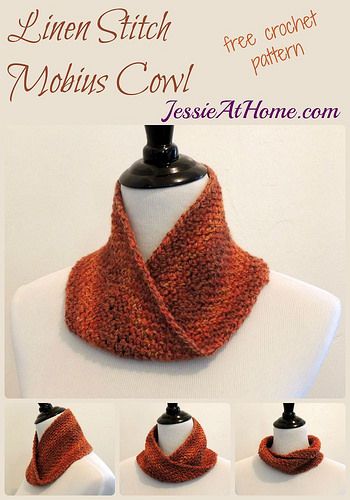 Crochet Mobius, Crocheted Scarves, Cowl Crochet Pattern, Knitting Scarves, Crochet Cowls, Cowl Crochet, Current Obsession, Linen Stitch, Witch Craft