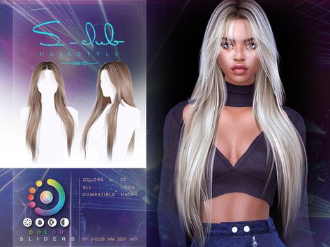 Sims Hair Cc, Straight Hairstyle, Sims 4 Black Hair, Mod Hair, Cc Hair, Pelo Sims, Tumblr Sims 4, Sims 4 Teen, Sims 4 Dresses