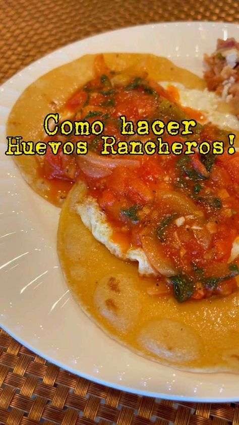 Huevos Rancheros! Chile Jalapeño, Latin America, Central America, Meat, Chicken