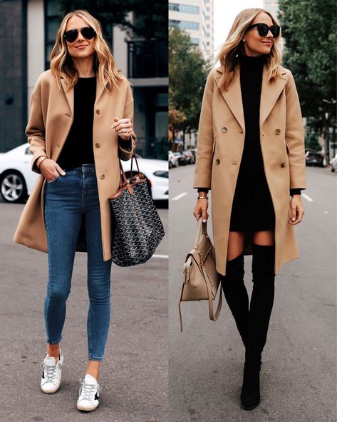 The Cocoon Coat curated on LTK Caramel Coat Outfit, Camel Coat Outfit Winter Style, Tan Coat Outfit, Coat Outfit Casual, Camel Coat Outfit, Freelance Website, Winter Coat Outfits, Ny Outfits, Mantel Beige