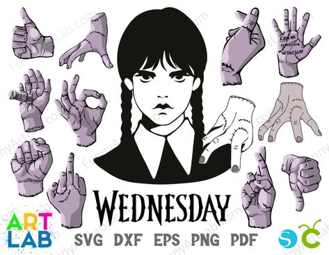 Wednesday Png, Wednesday Svg, Wednesday T Shirt, Wednesday Shirt, Thing Hand, Art Wednesday, Shirt Diy, Wednesday Addams, Tree Ideas