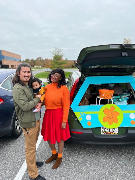 Trunk Or Treat Scooby Doo Theme, Scooby Doo Trunk Or Treat Ideas, Scooby Doo Trunk Or Treat, Scooby Doo Mystery, Trunk Or Treat, Scooby Doo, Halloween Party, Halloween Costumes, Halloween