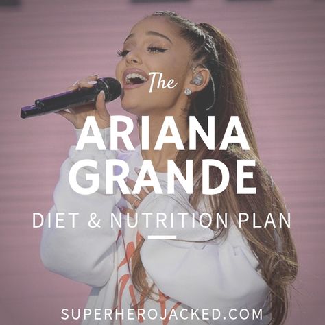 Ariana Grande Diet and Nutrition Ariana Grande Workout, Celeb Workouts, Ariana Grande Diet, Celebrity Diets Plan, Diets Plan, Celebrity Diet, Celebrity Workout Routine, Celebrity Workouts, Celebrity Diets