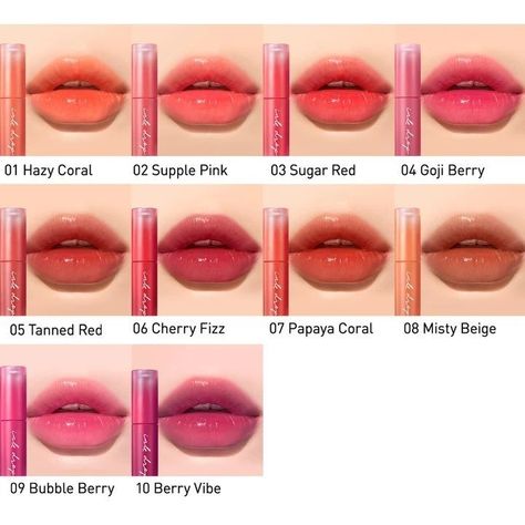 Korean Lipstick, Korean Lip Tint, Korean Lips, Water Paint, Rosa Coral, Makeup Artist Tips, Swag Makeup, Cool Makeup Looks, Minimal Makeup