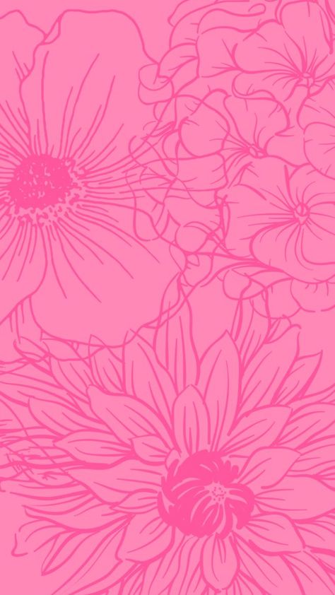 Pink Poster Background, Cute Hot Pink Wallpaper, Hot Pink Wallpaper Iphone, Hot Pink Aesthetic, Hot Pink Background, Hot Pink Wallpaper, Wallpaper Background Design, Pink Flowers Wallpaper, Iphone Wallpaper App