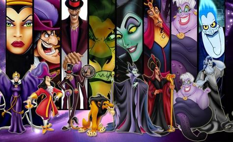 ¿Qué villano clásico de Disney es el más popular del mundo? - Open: Únete a la conversación y rompe tus prejuicios. | Open Disney Characters As Humans, Bella Disney, Disney Amor, Villains Party, Evil Disney, Disney Silhouettes, Disney Princesses And Princes, Motion Poster, Butterfly Art Print