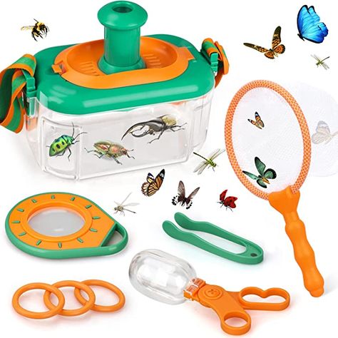 Bug Catching, Bug Catcher, Bug Toys, Toy Rocket, Butterfly Kit, Insect Hotel, Butterfly Net, Insect Netting, Outdoor Toys For Kids