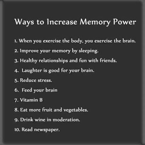 Exercise for the brain Juicing Vegetables, Increase Memory, Improve Your Memory, Brain Memory, How To Focus Better, Improve Brain Function, Brain Exercise, Interesting English Words, Healthy Brain