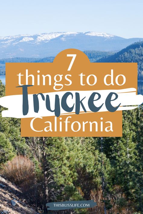 Heading to Truckee California soon and need some ideas? I have some of the most popular things tourists do in the area. Read on for things to do in Truckee, California! Truckee California, Truckee River, Popular Things, California Camping, River Rafting, Lake Tahoe, Some Ideas, Summer Travel, Vacation Destinations