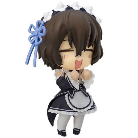 Hair, Anime, Blue, White, Black, Figurine