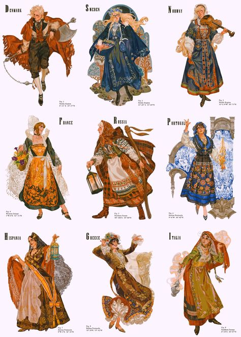 European Culture Clothing, Nordic Traditional Clothing, Portuguese Traditional Clothing, Traditional European Clothing, Traditional Russian Clothing, Russian Traditional Clothing, Scared Me, I'm Okay, My Mistake