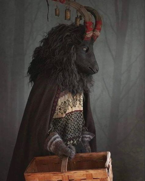 Sheep Cosplay, Sheep Reference, Bull Costume, Goat Demon, Krampus Mask, Goat Mask, Yule Goat, Cassandra Jean, Fantasy Map Making