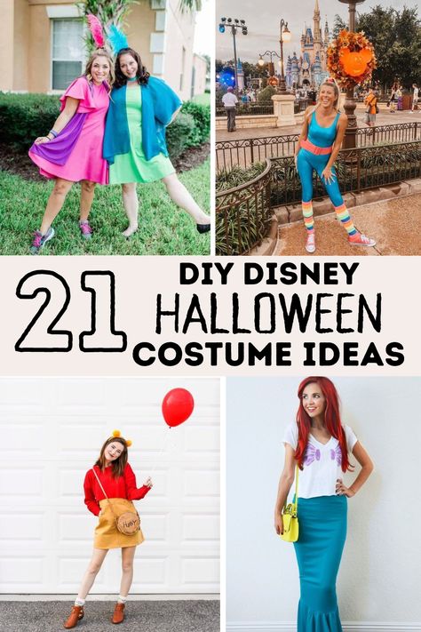 Halloween is just around the corner, and what better way to celebrate than by channeling your favorite Disney character? Whether you’re a seasoned creator or a crafting novice, creating a homemade Disney costume can be a fun and rewarding experience. Get ready to unleash your inner magic as we dive into the world of DIY Disney Halloween costumes! Cinderella And Step Sisters Costumes, Disney Dress Up Day School Costume Ideas, Teacher Princess Costume, Easy Disney Dress Up Ideas, Disney Pixar Halloween Costumes, Easy Fairytale Costume Diy, Disney Character Diy Costumes, Blonde Costumes Characters, Creative Disney Halloween Costumes