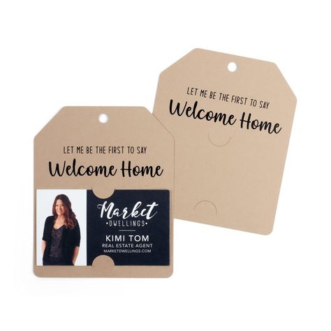 "Welcome Home" | Housewarming Pop By Gift Tag | 55-GT001 Pop Bys Real Estate, Real Estate Marketing Gifts, Real Estate Agent Gift, Marketing Gift, Popcorn Gift, Real Estate Gifts, Valentines Gift Tags, Welcome Home Gifts, Client Appreciation