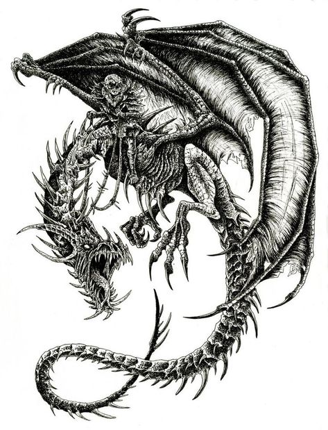 Dragon Medieval, Dragon Tattoo Drawing, Dragon Head Tattoo, Black White Images, Gothic Dragon, Medieval Dragon, Flight Rising, Dragon Sketch, Dragon Tattoo Designs