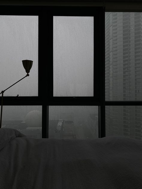 City View Apartment, Anime House, Grey Windows, Dark Feeds, Rain Wallpapers, Japan Aesthetic, Gray Aesthetic, Cozy Aesthetic, Window View