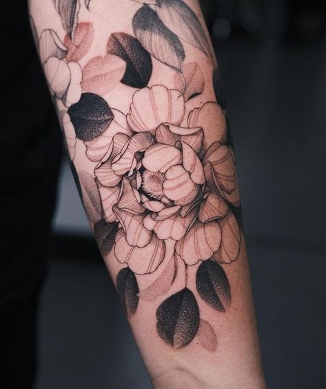 Underarm Tattoo, Bone Tattoo, Special Tattoos, Instagram Add, Peonies Tattoo, Flowers Tattoo, Collar Bone Tattoo, Collar Bone, Black Work