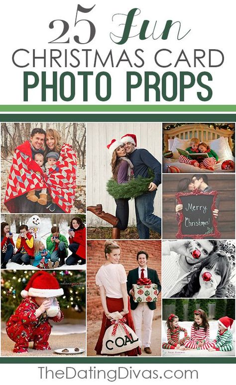 25 Fun Christmas Card Photo Props- such cute ideas!!!! Photo Prop Ideas, Creative Christmas Cards, Christmas Card Ideas, Xmas Photos, Family Christmas Pictures, Holiday Photography, Dating Divas, Foto Tips, Christmas Photography