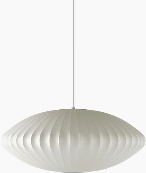 Nelson Saucer Bubble Pendant - Design Within Reach Nelson Saucer Pendant, Saucer Lamp, George Nelson Bubble Lamp, Nelson Bubble Lamp, Bubble Lights, Bubble Lamps, Pendant Lamps, Herman Miller, Design Within Reach