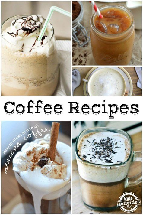 Easy Coffee Recipes for Busy Moms Cafe Ole, Dessert In A Mug, Recipes For Busy Moms, Banana Apple Smoothie, Ninja Coffee, Caffeine Queen, Easy Coffee Recipes, Easy Coffee, Coffee Drink Recipes