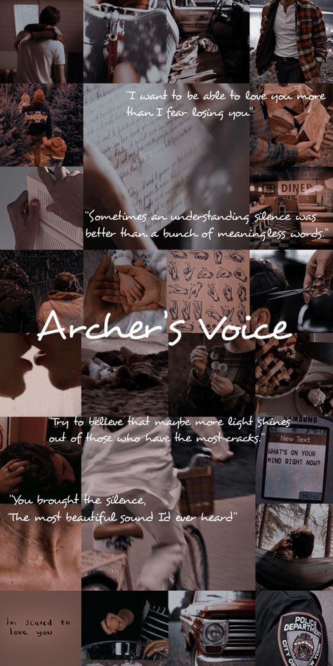 Archer’s Voice Book Aesthetic, Archer And Bree Aesthetic, Archer Hale Aesthetic, Archer Hale Fanart, Archer Voice Aesthetic, Archers Voice Aesthetic Wallpaper, Archers Voice Wallpaper, Archer’s Voice Aesthetic, Archers Voice Aesthetic Quotes