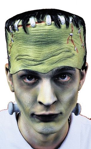 Frankenstein headpiece Sculpted Hair, Makeup Zombie, Frankenstein Costume, Monster Costume, Mens Hairstyles With Beard, Frankenstein Monster, Monster Costumes, Face Shape Hairstyles, Theatrical Makeup