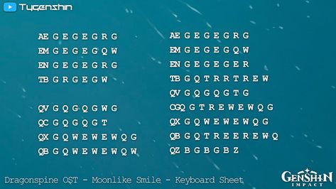 Genshin Lyre Songs, Genshin Lyre Music Sheet, Genshin Impact Lyre Songs Notes, Lyre Songs, Song Notes, Cheat Sheets, Harp, Genshin Impact, Banners