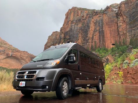 Travato 59K vs Roadtrek Zion SRT, Review by Go RV Rentals Travato 59k, Class B Motorhomes, Compact Fridge, Rv Adventure, Rv Rental, Class B, Black Water, Gasoline Engine, Top To Bottom