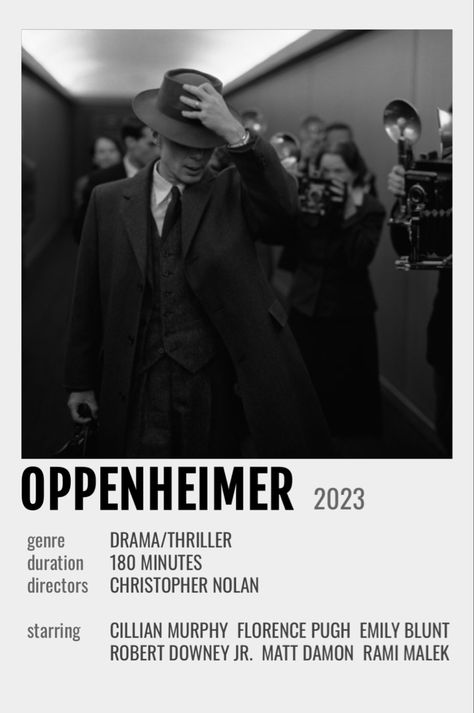 Openhemar Movie, Oppenheimer Movie Poster, Oppenheimer Poster, Oppenheimer Movie, Poster Polaroid, Wallpaper Watch, Detective Movies, Video Poster, Children Of Men