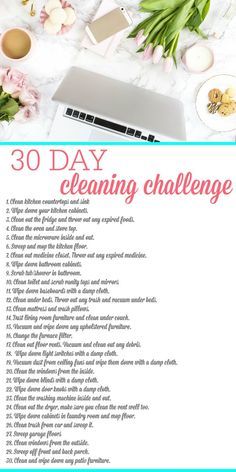 Tired of a dirty house? Get ready for spring with the 30 day cleaning challenge. It will only take a few minutes each day, so join me in this simple challenge. 30 Day Cleaning Challenge, Spring Cleaning Ideas, Tablet Recipe, Homemade Toilet Cleaner, Expired Food, Organizing Life, Clean Baking Pans, Cleaning Challenge, Cleaning Painted Walls