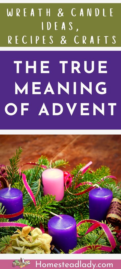 Focus on the true meaning of Advent this Christmas season by observing these simple ideas that include wreath and candle ideas, as well as recipes and crafts. If you struggle to keep the meaning of the season at the forefront of your family’s traditions, try a quiet Advent celebration! Meaning Of Advent Candles, Joy Advent Candle, Advent Decor Ideas, Advent Celebration Ideas, Advent Tea Table Ideas, Family Advent Ideas, Advent Candles Ideas Decoration, Advent Retreat Ideas, Advent Wreaths Ideas