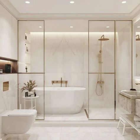 Bathtub Inside Walk in Shower: Layout and Design Ideas Bathtub Inside Shower Walk In, Walk In Shower Layout, Bath Tub Aesthetic, Shower Layout, Kitchen Appliances Design, Walk In Showers, Small Bathroom Layout, White Bathroom Designs, Set Sofa