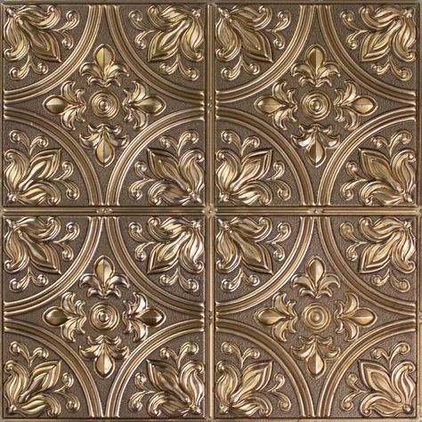 Roommates Copper Tin Tile Peel & Stick Backsplash | Michaels Tile Peel And Stick, Peel Stick Backsplash, Peel And Stick Backsplash, Stick Backsplash, Tin Tiles, Peel N Stick Backsplash, Art Deco Style, Deco Style, Cool Wallpaper