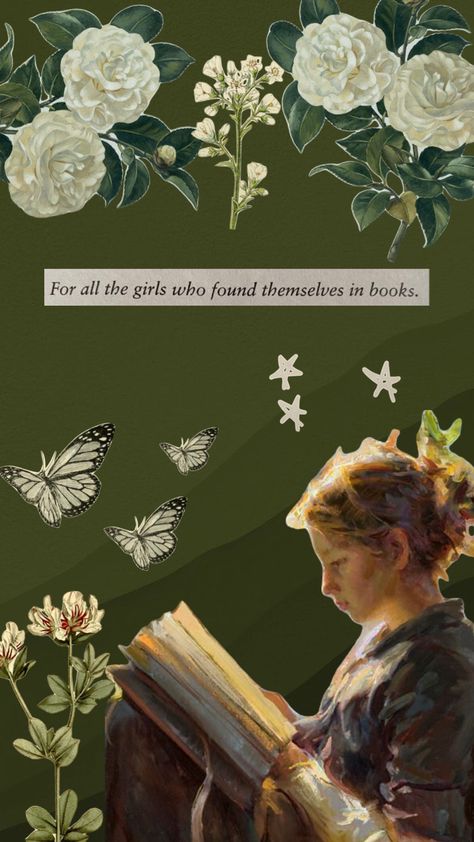 The Girl Who, Green Aesthetic, Green, Books