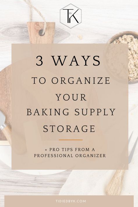 My client is a baker and has accumulated TONS of baking tools and baking supplies. Her space needed some major storage solutions. We completely removed the clutter and her bakery pantry room is now organized and functioning! It's a transformation you have to see! Head on over to to the blog & see how I organized my client's baking pantry room! | baking supply organization | organized baking areas | pantry organizing tips | pantry organization | #atlanta #proorganizer #atlantasmallbusiness Bakery Pantry, Dollar Store Organizing Kitchen, Baking Supplies Storage, Baking Pantry, Baking Supplies Organization, Small Kitchen Storage Solutions, Pro Organizer, Supply Organization, Pantry Inspiration