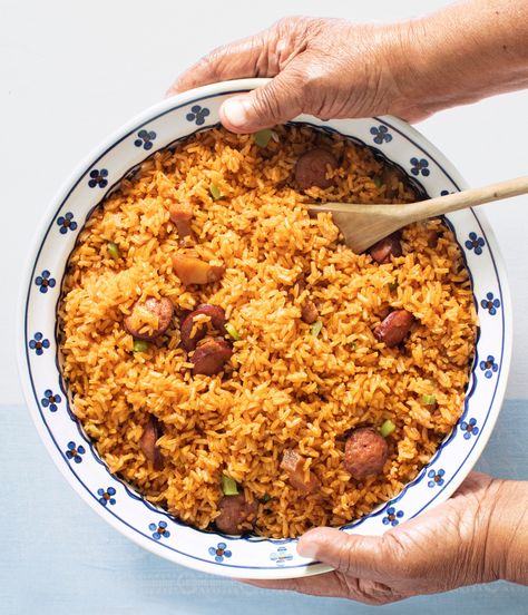 Red Rice Recipe, Gullah Geechee, 2023 Recipes, Fonio, Salt Pork, Food Pasta, Jollof Rice, Favorite Cookbooks, Red Rice