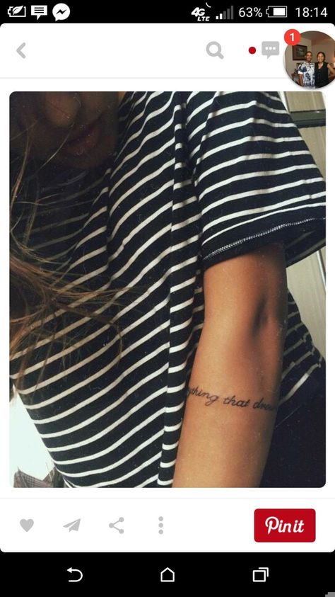 Vertical quote Tattoo Arm Placement, Tattoo Arm Band, Flower Of Life Tattoo, Arm Band Tattoo, Tattoo Arm, Arrow Tattoos, Elephant Tattoos, Music Tattoos, Feather Tattoos