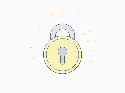 lock by Chris Bork Train Illustration, Etsy Logo, Chris B, Virtual Hug, Character Animation, Header Pictures, Motion Design Animation, Design Animation, Motion Graphic