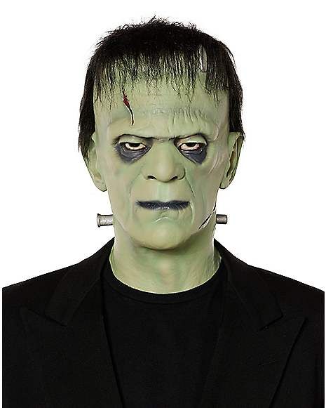 Frankenstein Mask, Make A Monster, Sunken Eyes, Green Skin, Universal Monsters, Pale Green, Frankenstein, Spirit Halloween, Costume Accessories