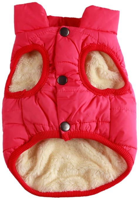 Puppy Winter, Small Dog Coats, Puppy Coats, Winter Puppy, Dog Winter Clothes, Teddy Dog, Dog Coat, Dog Vest, Winter Cold