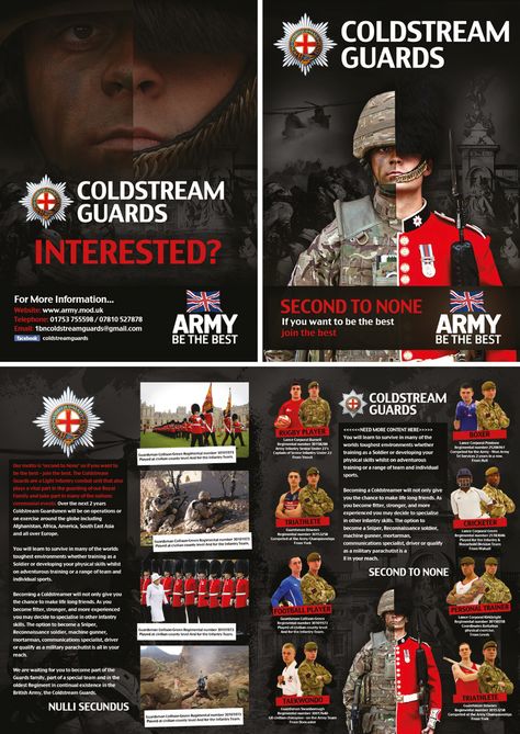 coldstream guards brochure