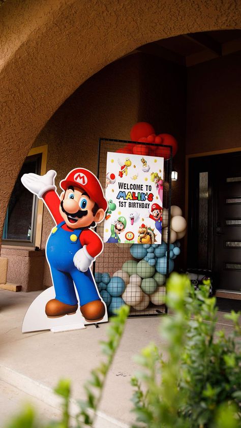 Super Mario Brothers Birthday Party, Mario Bros Birthday Party, Super Mario Bros Birthday, Super Mario Brothers Birthday, Mario Brothers Birthday Party, Mario Bros Birthday Party Ideas, Super Mario Bros Birthday Party, Super Mario Bros Party, Sonic Birthday Parties