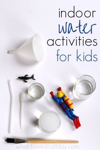 Indoor Water Activities, Indoor Water Play, Water Activities For Kids, Water Play Ideas, Play Ideas For Kids, Easy Indoor Activities, Indoor Activities For Toddlers, Playful Learning, Indoor Activities For Kids