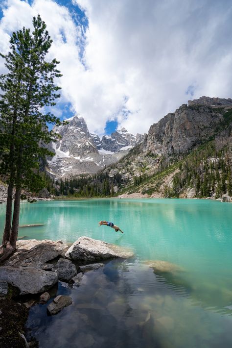 Blue Lake Grand Teton National Park Usa Travel Bucket List, Delta Lake, Wyoming Travel, Travel Bucket List Usa, Best Hikes, Usa Travel, Travel Bucket, Travel Bucket List, Travel Usa