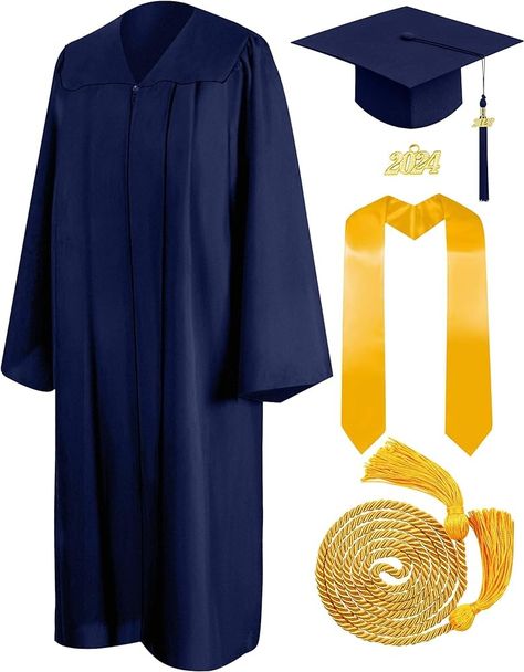 Graduation Stoles, Graduation Cap And Gown, Graduation Stole, Cap And Gown, Graduation Cap, School College, Beauty And Personal Care, Top Styles, High School