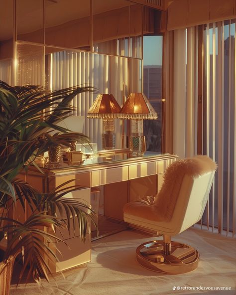 Miami 80s Interior, Miami Vice Interior Design, Managment Aesthetic, 80s Art Deco Interior, 80s Living Room, Miami 80s, 80s Miami, 1980s Interior, 80s Interior Design