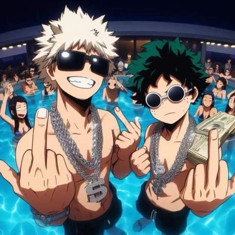 Izuku Midoriya, Pool, Money, Anime