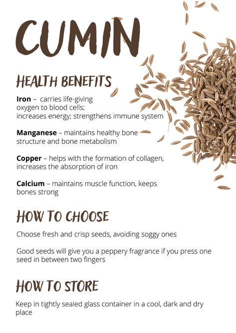 Cumin Seeds Benefits, Calories Chart, Cumin Benefits, Apothecary Garden, Body Nutrition, Seeds Benefits, Growing Healthy Hair, Strengthen Immune System, Food Health Benefits